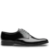 Men Prada Brushed Leather Derby Shoes