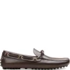 Men Car Shoe Tie Detail Loafers