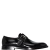 Men Dolce & Gabbana Brushed Leather Monk Shoes