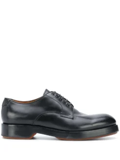 Men Zegna Lace-up Derby Shoes