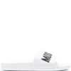 Men Moschino Logo-print Slide Sandals