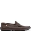 Men Bally Pavel Pebbled Penny Loafers