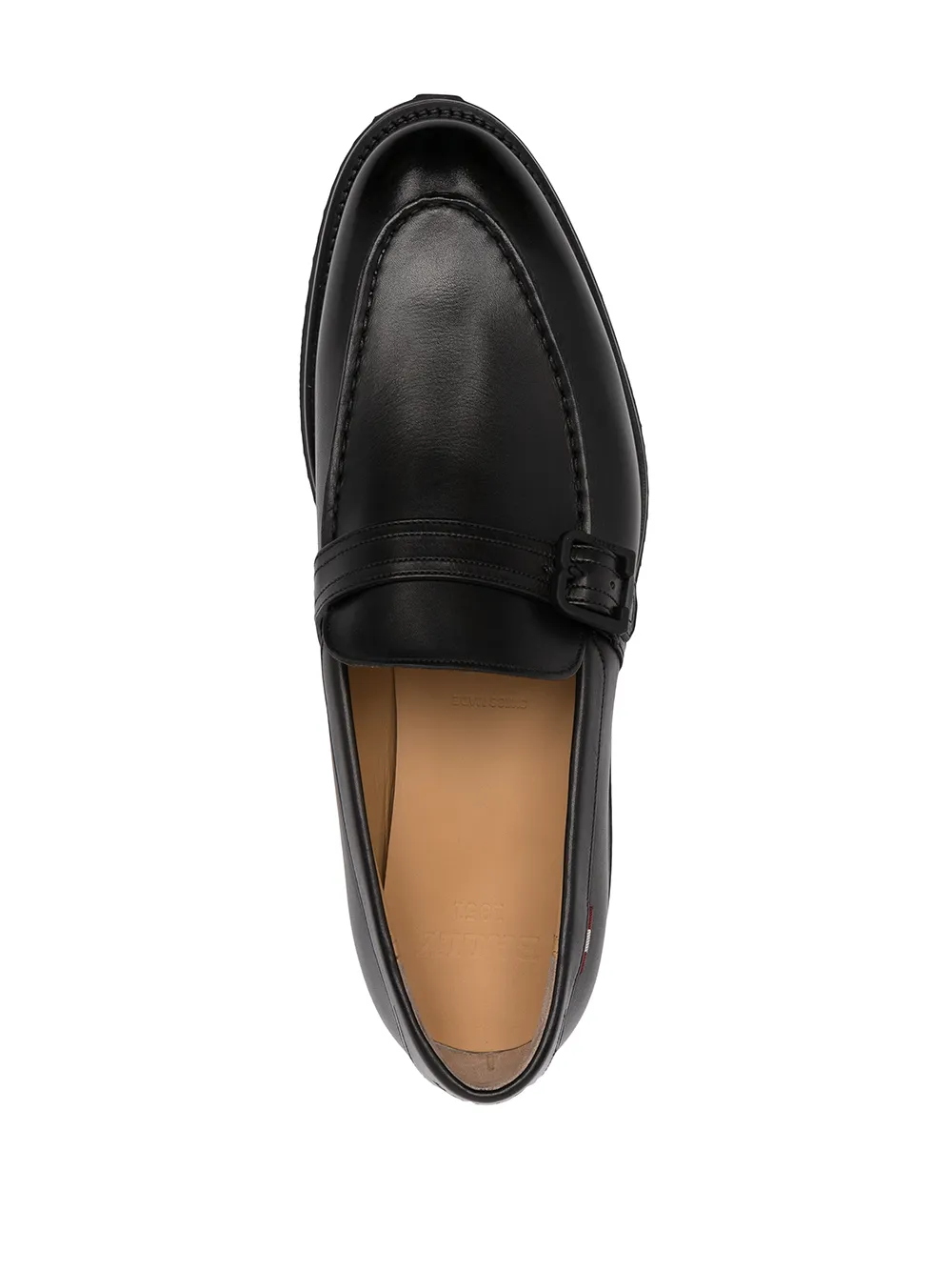 Men Bally Pinnox Leather Loafers - Image 4