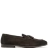 Men Doucal&apos;s Tassel-detail Suede Loafers