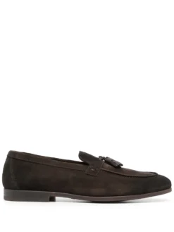 Men Doucal&apos;s Tassel-detail Suede Loafers
