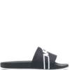 Men Michael Kors Jake Logo Slides