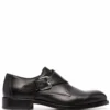 Men Versace Monk Strap Leather Shoes