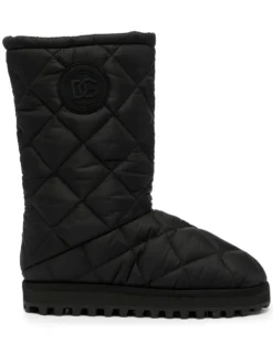 Men Dolce & Gabbana Quilted Snow Boots