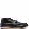 Men Henrik Vibskov Distressed-effect Lace-up Loafers