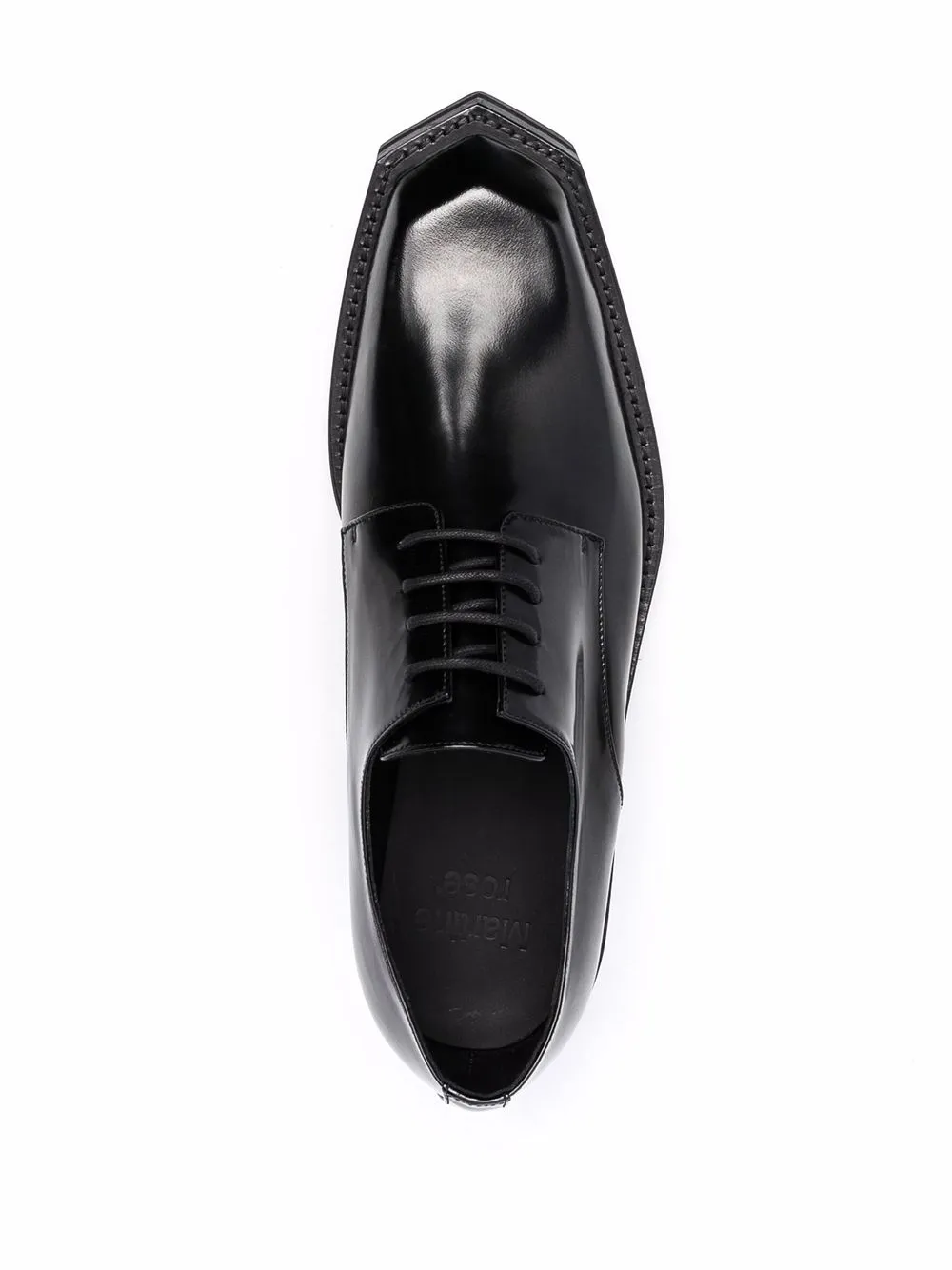 Men Martine Rose Angled-toe Derby Shoes - Image 4