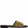 Men Giuseppe Zanotti Darrin Encrusted Slip-on Sliders