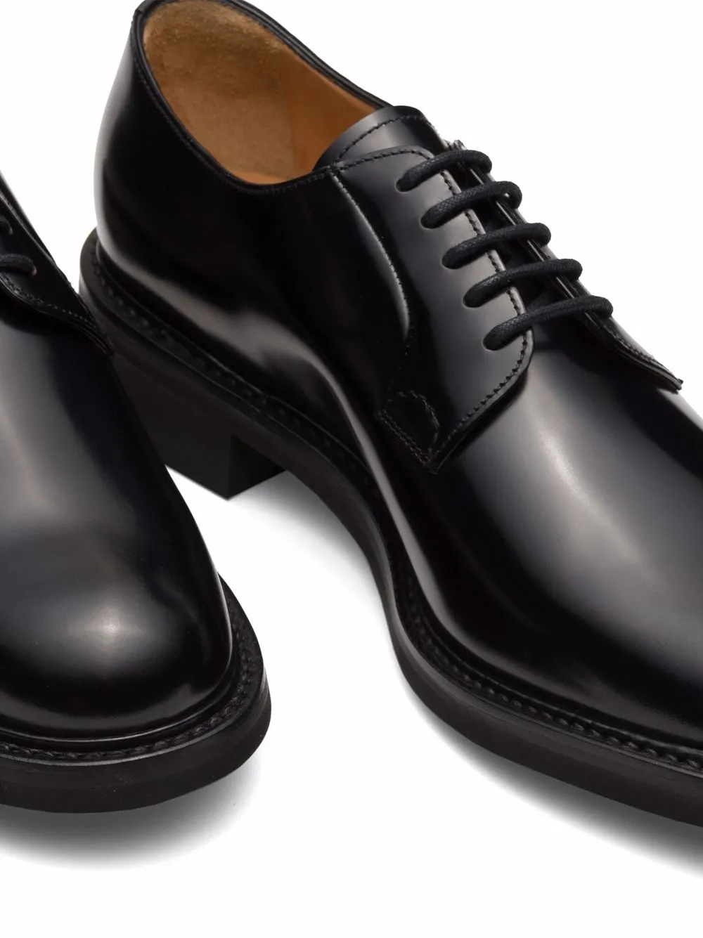 Men Church's Shannon Ch Polished Binder Derby Shoes - Image 3