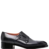Men Santoni Slip-on Monk Shoes
