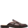 Men Santoni Monk Strap Mules