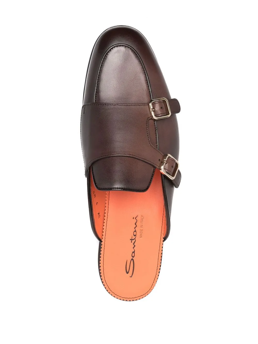 Men Santoni Monk Strap Mules - Image 4