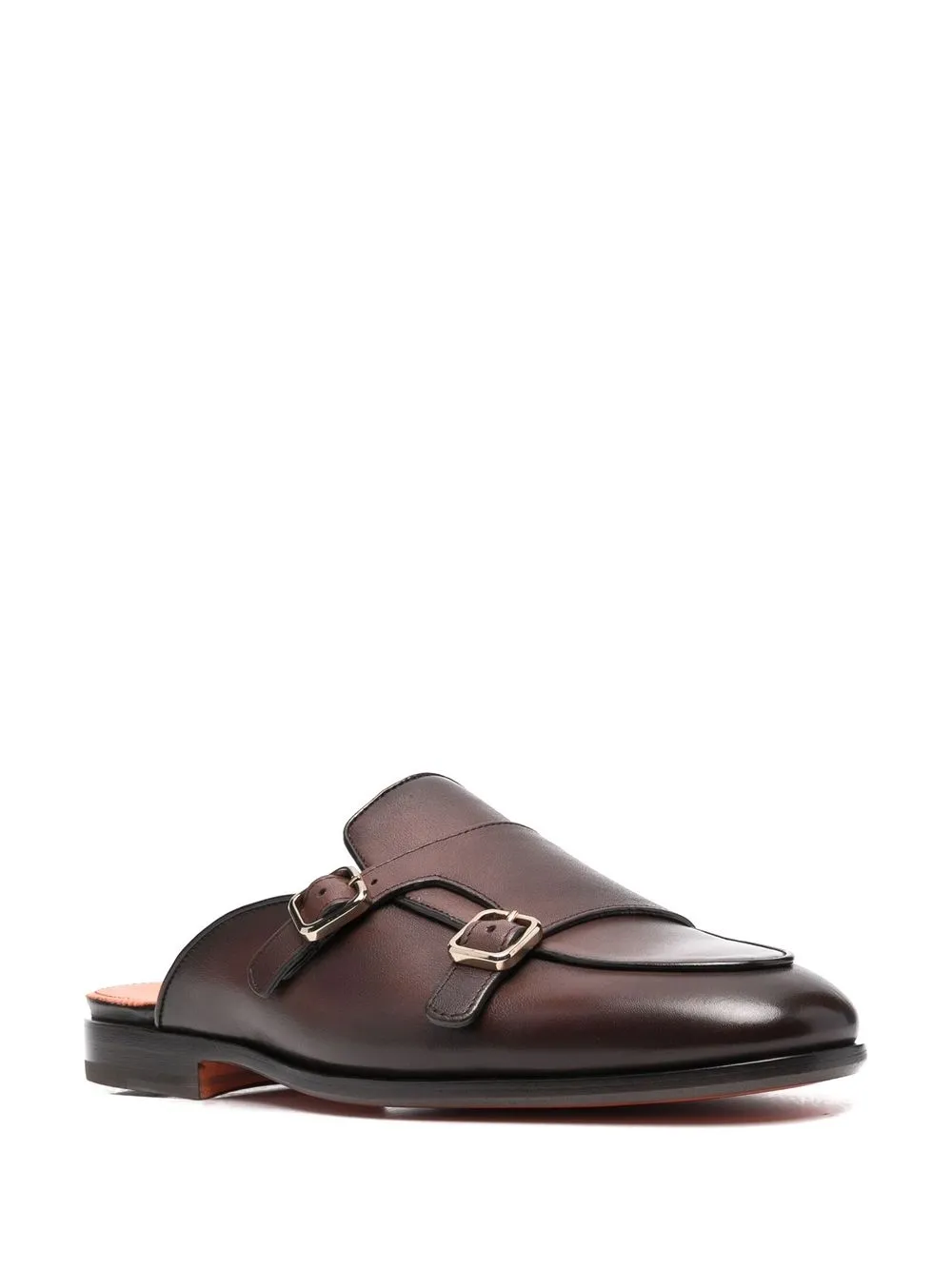 Men Santoni Monk Strap Mules - Image 2