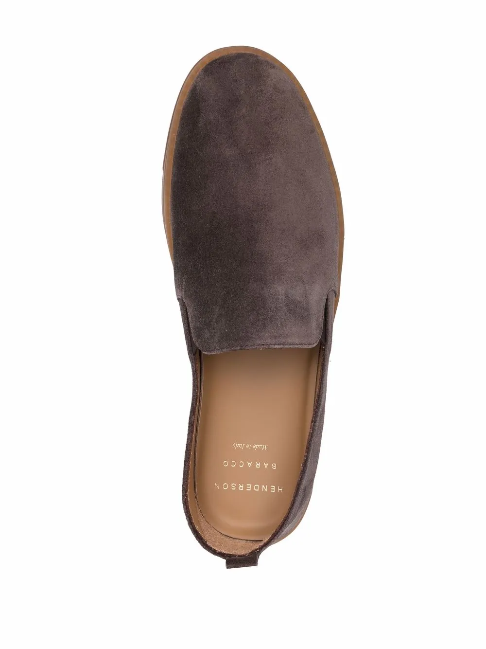 Men Henderson Baracco Almond-toe Suede Loafers - Image 4
