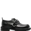Men Roberto Cavalli Buckle-fastening Monk Strap Shoes