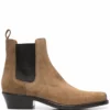 Men Buttero Block-heel Ankle Boots