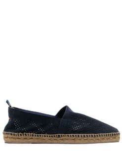 Men Castañer Perforated Leather Espadrilles