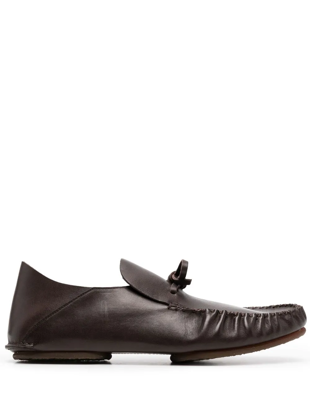 Men Officine Creative Lace-up Leather Loafers
