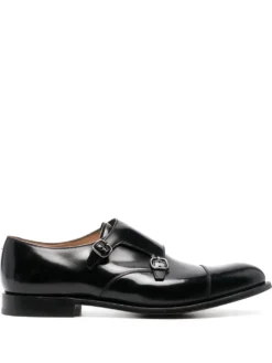 Men Church&apos;s Almond Toe Monk Shoes