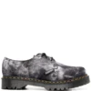 Men Dr. Martens X Pleasures Tie-dye 1461 Derby Shoes