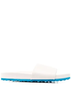 Men Off-White Diag-stripe Slides