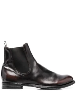 Men Officine Creative Leather Ankle Boots