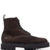 Men Officine Creative Pistols Lace-up Ankle Boots