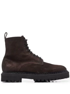 Men Officine Creative Pistols Lace-up Ankle Boots