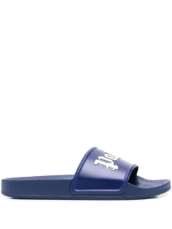 Men Palm Angels Logo-print Slides