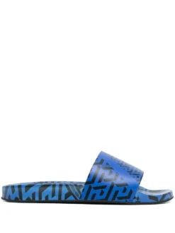Men Versace Greca Pattern Slides