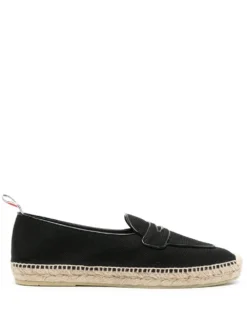 Men Thom Browne Penny Cotton Espadrilles