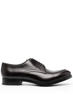 Men Lidfort Lace-up Leather Derby Shoes