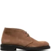 Men Canali Lace-up Suede Desert Boots