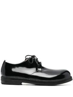 Men Marsèll Lace-up Patent Derby Shoes