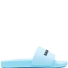 Men Balenciaga Logo-detail Pool Slides