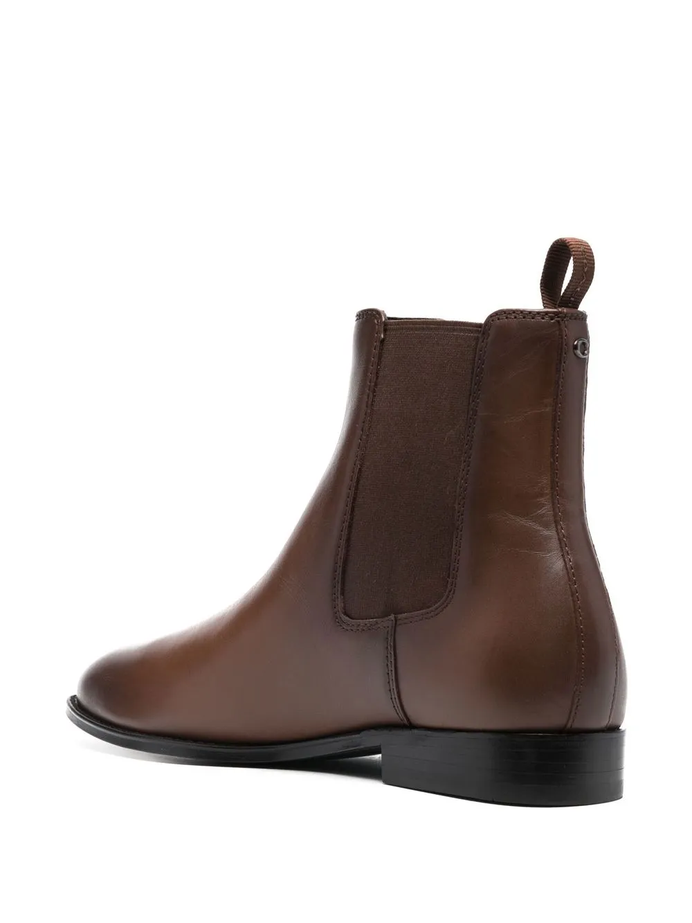 Men Coach Leather Chelsea Boots - Image 3