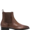 Men Coach Leather Chelsea Boots