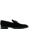 Men Dsquared2 Almond-toe Bow-detail Loafers
