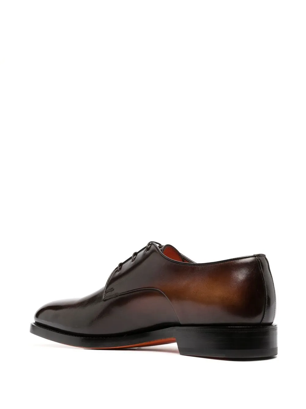 Men Santoni Burnished-effect Derby Shoes - Image 3