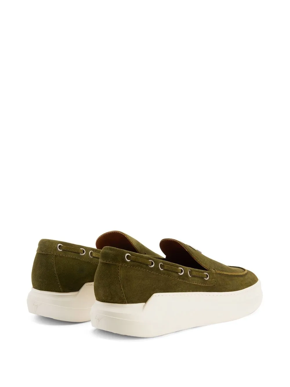 Men Giuseppe Zanotti Conley Suede Derby Shoes - Image 3