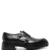 Men Lanvin Alto Buckled Monk Shoes
