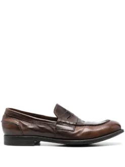 Men Officine Creative Chronicle Leather Penny Loafers