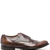 Men Officine Creative Anatomia Leather Derby Shoes