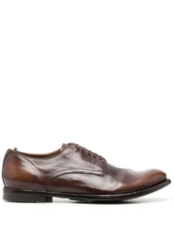 Men Officine Creative Anatomia Leather Derby Shoes