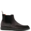 Men Santoni Suede Ankle Boots