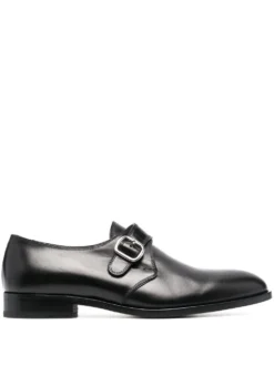 Men Fratelli Rossetti Front-buckle Monk Shoes