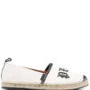 Men Philipp Plein Logo-print Canvas Espadrilles